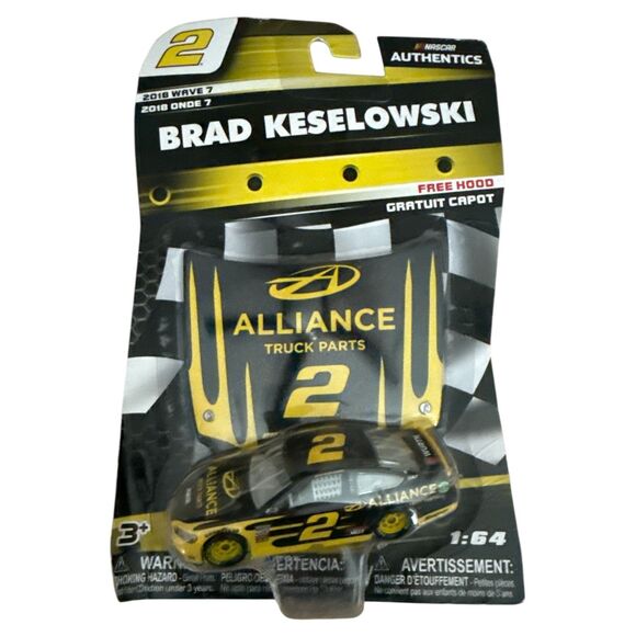 NASCAR Authentics 1:64 Set Bowman 88 Bayne 6 Keselowski 2 - Picture 5 of 5